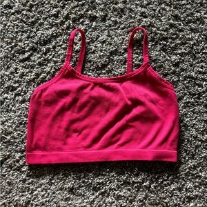 Target kids cropped shirt size kids medium